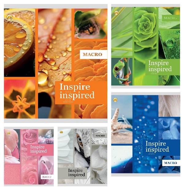 Зошити учнівські Тетрада ТЕ41407 Натхнення 36 арк. 20 шт. в уп. (MTT-183970)