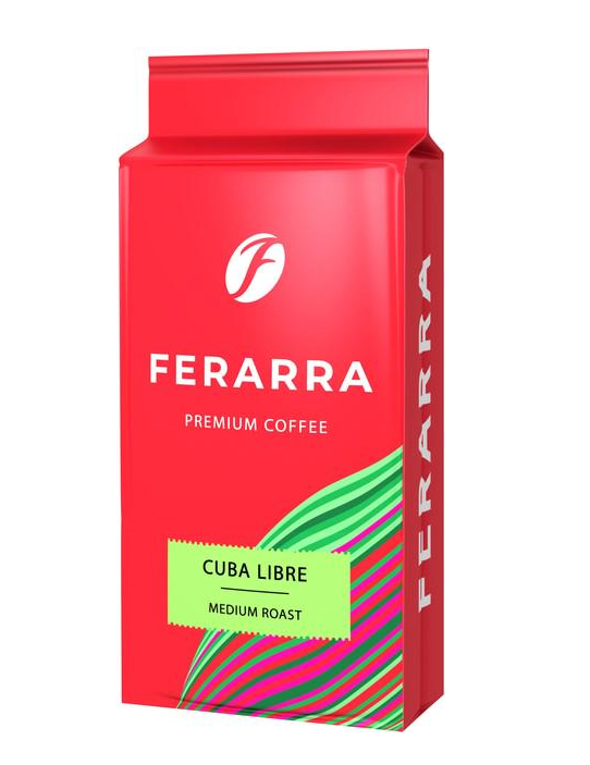 Кава в мелена Ferarra Cuba Libre 250 г (4820198872410)
