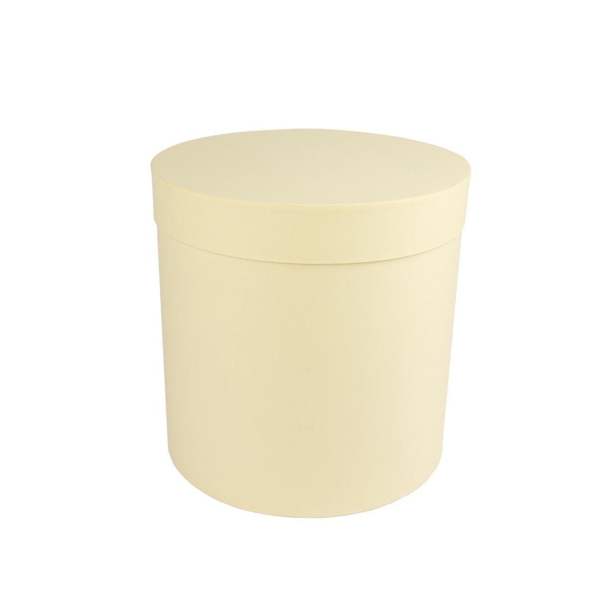 Коробка Perfectbox цилиндрическая матовая 21х20х20 см Кофейный (212025)