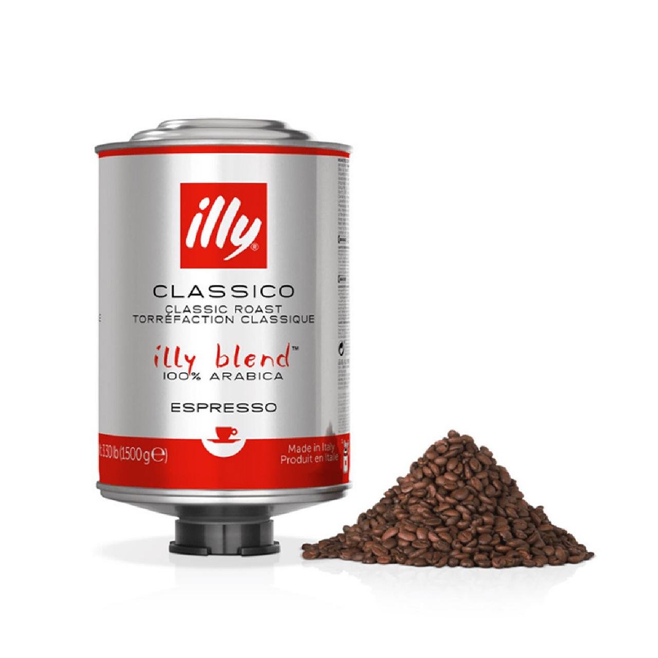 Кава в зернах illy 1,5 кг