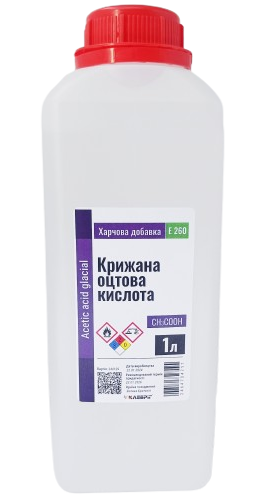 Крижана оцтова кислота 1 л (2464704711)