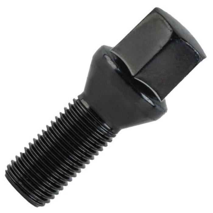 Болт колесный М14x1,5x28 мм конус ключ 17 Alfa Romeo/BMW/Fiat/Citroen/Saab/Peugeot/Renault/Volvo хром Черный (35827354)