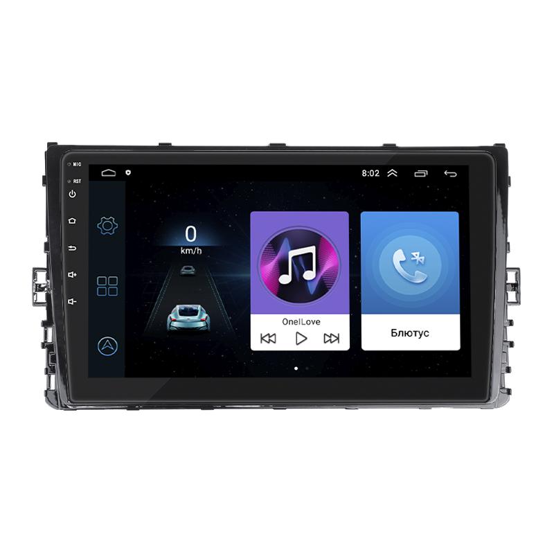 Штатная магнитола 9" Lesko для Volkswagen Golf VII Рестайлинг 2017-н.в. 1/16Gb Wi-Fi GPS Base Вольксваген