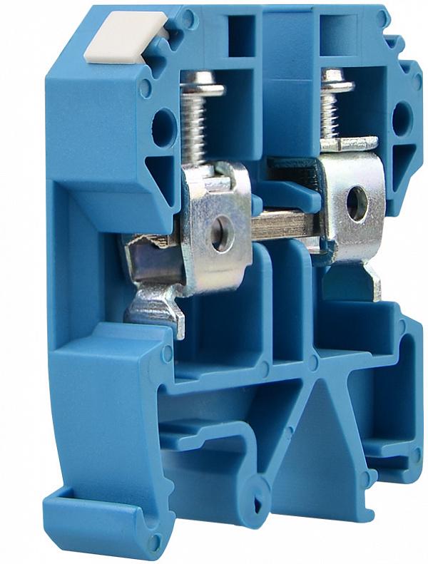 Клема гвинтова набірна АСКО-Укрем JXB 10/35 57А 10 мм2 х 40х10х46 мм Синій (A0130010025) - фото 2 Клема гвинтова набірна АСКО-Укрем JXB 10/35 57А 10 мм2 х 40х10х46 мм Синій (A0130010025) - фото 2