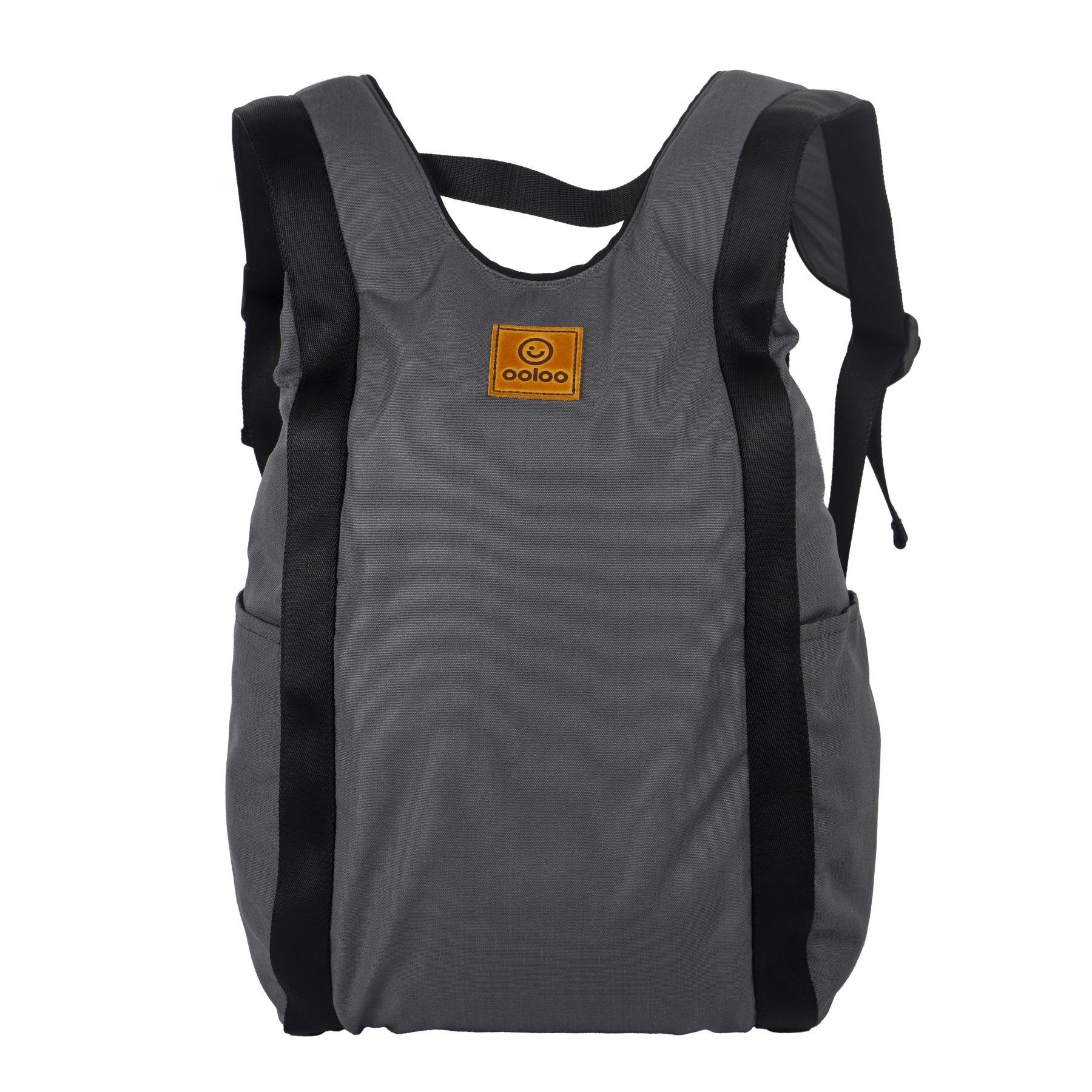 Рюкзак-антикрадій OOLOO Крапля 45х27х14 см Графітовий 2657 (4091)
