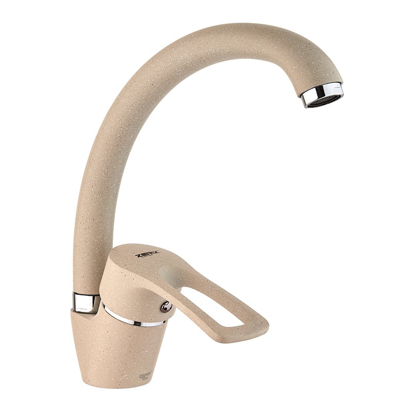Смеситель для кухни Zerix YUB 181 Beige (ZX0717) Смеситель для кухни Zerix YUB 181 Beige (ZX0717)