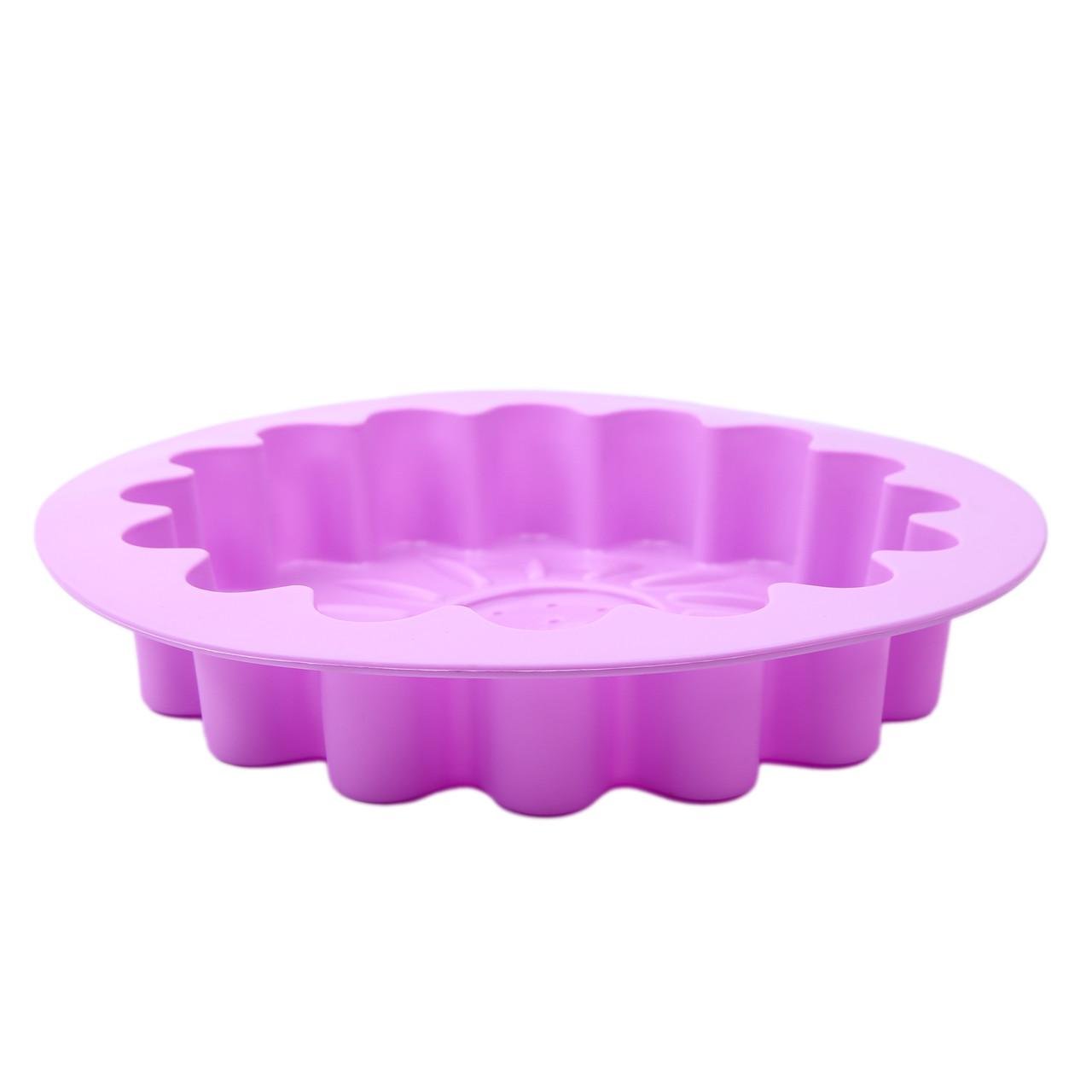 Форма силіконова для випічки Квіти Соняшники 24 см (2356744446) - фото 2 Форма силіконова для випічки Квіти Соняшники 24 см (2356744446) - фото 2