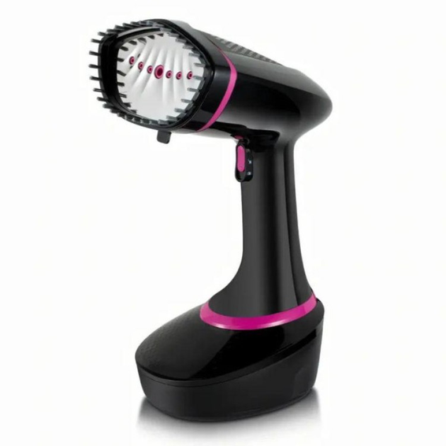Отпариватель ручной Domotec MS-1317B 1500 Вт 400 мл Black/Pink (9882)