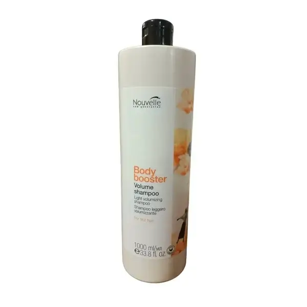 Шампунь Nouvelle Body Booster Volume Shampoo для объема с экстрактом амаранда 1000 мл