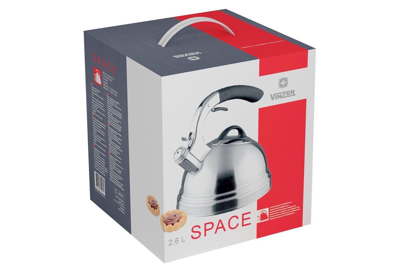Чайник Vinzer Space 89007 2,6 л (8266) - фото 4 Чайник Vinzer Space 89007 2,6 л (8266) - фото 4
