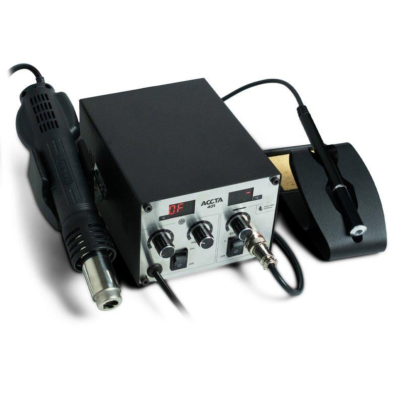 Паяльная станция термовоздушная Accta 401 без паяльного жала (927656)