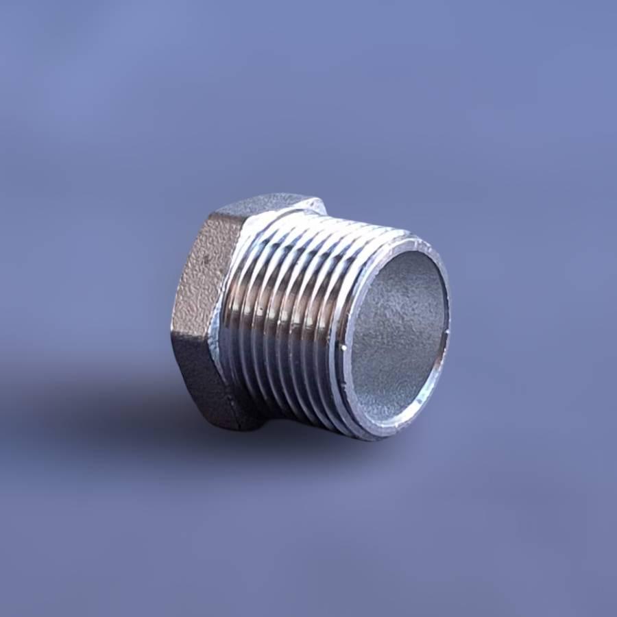 Заглушка різьбова шестигранна DN20 BSPP н/ж сталь AISI304 Class-150 зовнішня різьба 3/4" (29203085) - фото 8 Заглушка різьбова шестигранна DN20 BSPP н/ж сталь AISI304 Class-150 зовнішня різьба 3/4" (29203085) - фото 8