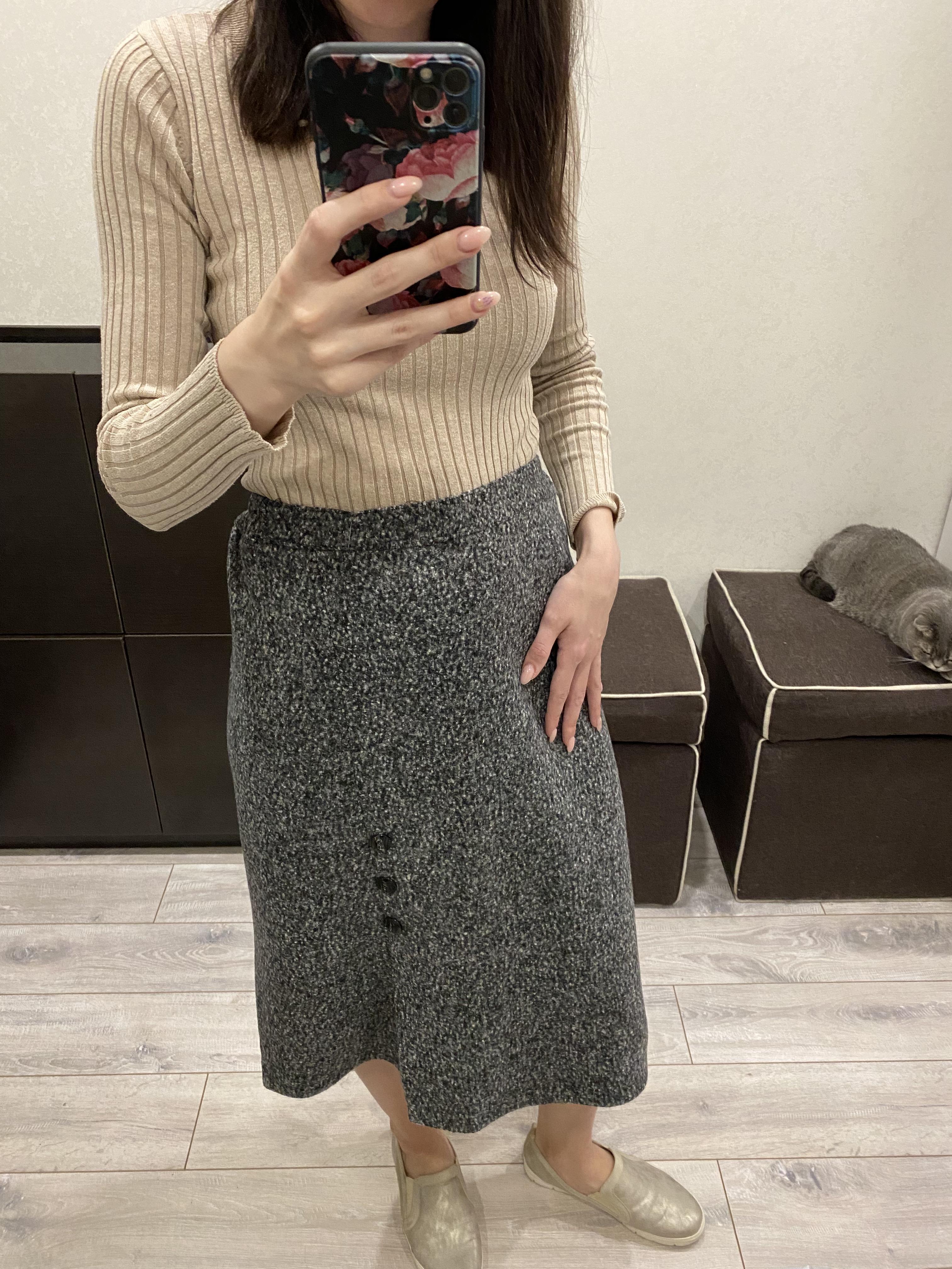 Спідниця тепла Exclusive 3XL Сірий (3854554) - фото 5