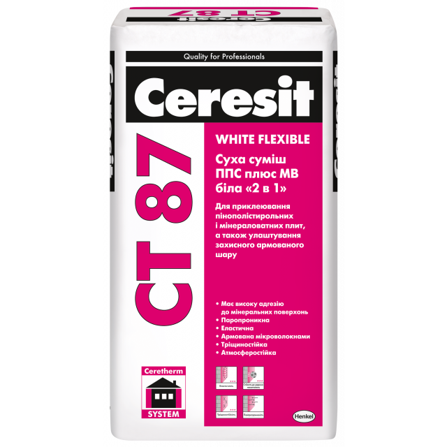 CERESIT CT 87 WHITE FLEXIBLE