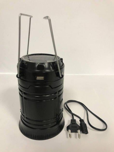 Ліхтар акумуляторний кемпінговий Sihong 9248 Чорний (4488546) - фото 4