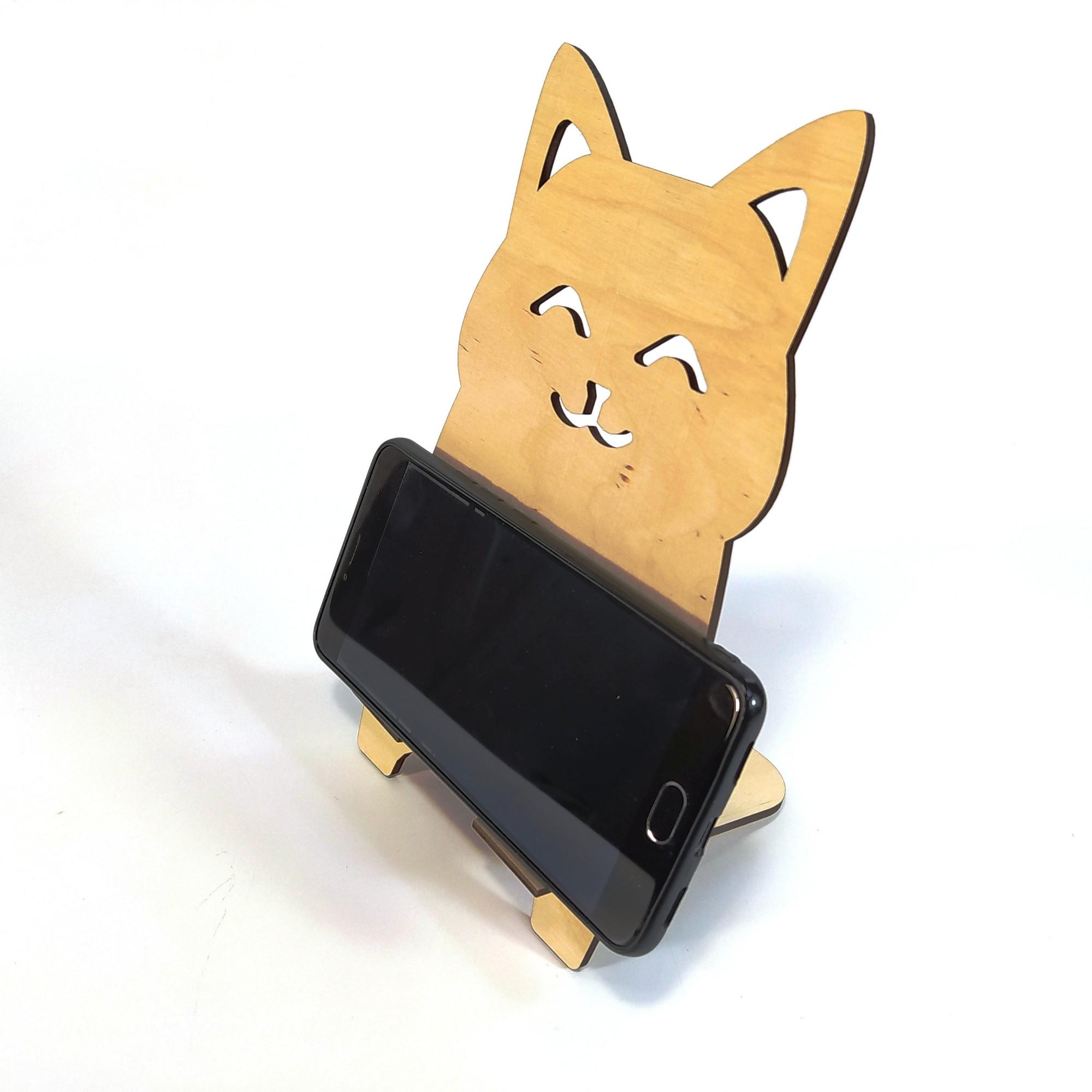 Подставка для смартфона Майстерня містера Томаса Кот 12х22 см - фото 5 Подставка для смартфона Майстерня містера Томаса Кот 12х22 см - фото 5