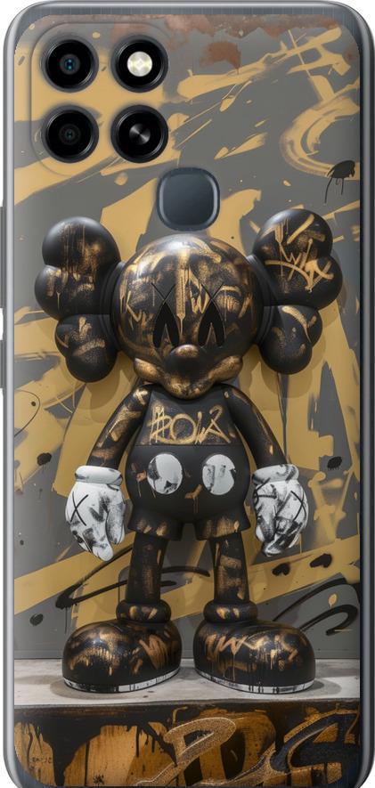 Чехол на Infinix Smart 6 Bronze kaws (6097u-2758-42517)
