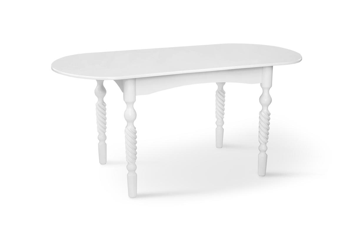 Обеденный стол Микс Мебель Бруно раскладной 1290х340х750 мм Белый - фото 2 Обеденный стол Микс Мебель Бруно раскладной 1290х340х750 мм Белый - фото 2