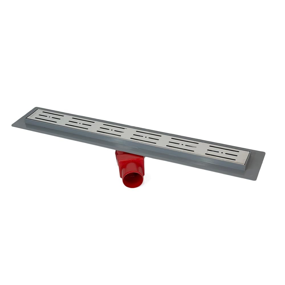 Трап душевой Sanpreis REVOLVE с фланцем s-сифон горизонтальный решетка дождь 60 см Трап душевой Sanpreis REVOLVE с фланцем s-сифон горизонтальный решетка дождь 60 см