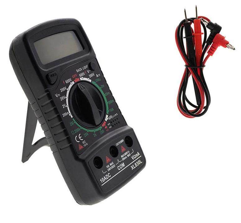 Мультиметр цифровой Excellent XL830L с ручным выбором диапазонов (286521)