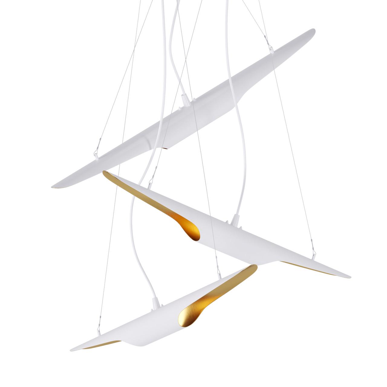 Люстра Pikart Lights 3P-full 5504 Золотой/Белый (1692309140)