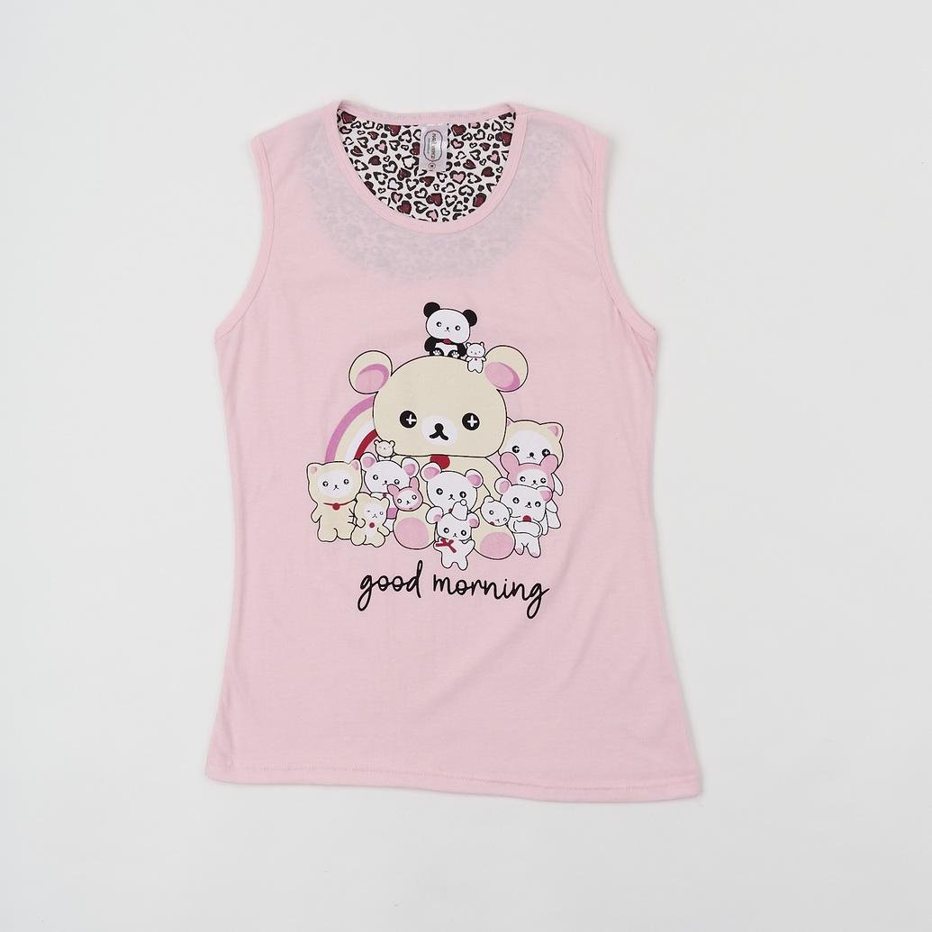 Пижама Marilynmod 8256x39 майка/шорты L Светло-розовый - фото 3 Пижама Marilynmod 8256x39 майка/шорты L Светло-розовый - фото 3