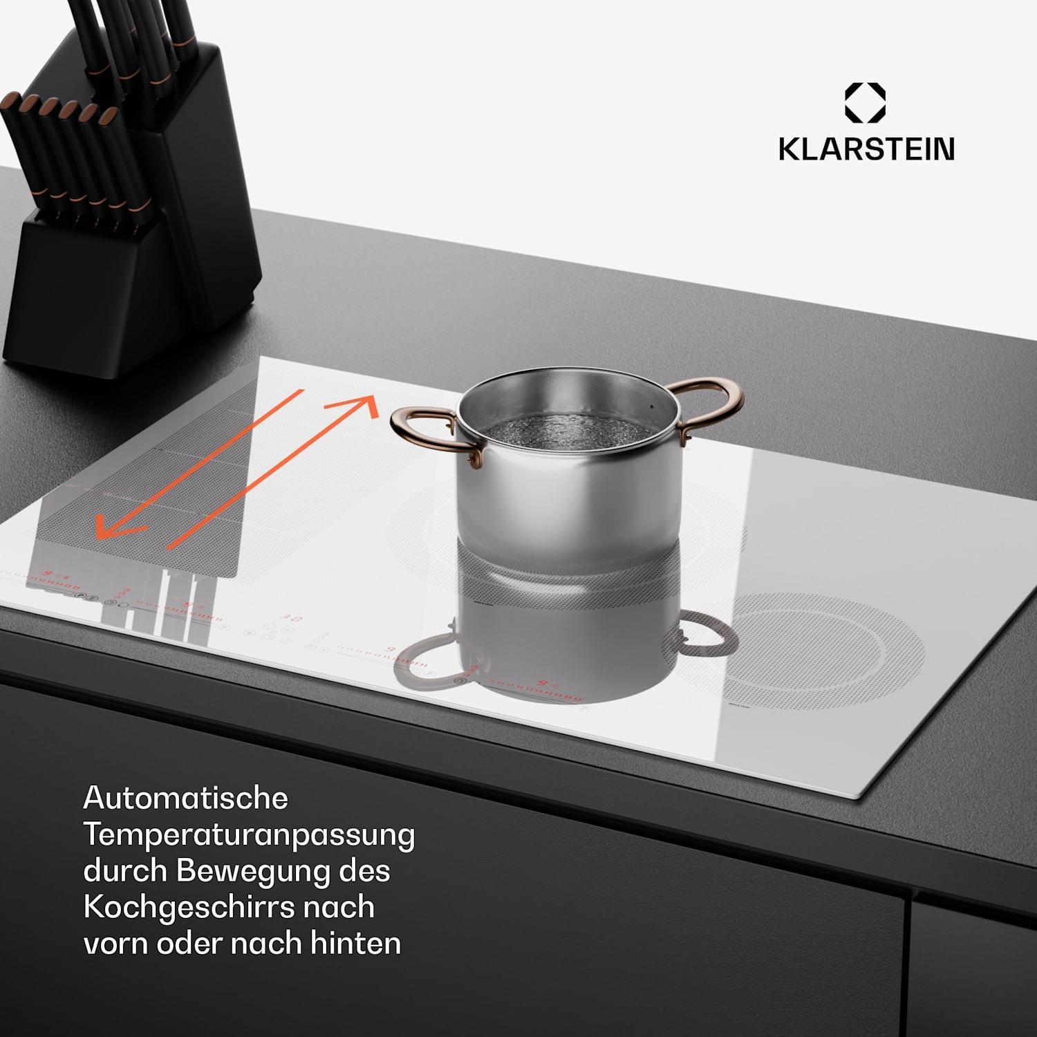 Варочная поверхность KLARSTEIN Masterzone гибридная индукционная 77 см (10045793) - фото 4 Варочная поверхность KLARSTEIN Masterzone гибридная индукционная 77 см (10045793) - фото 4