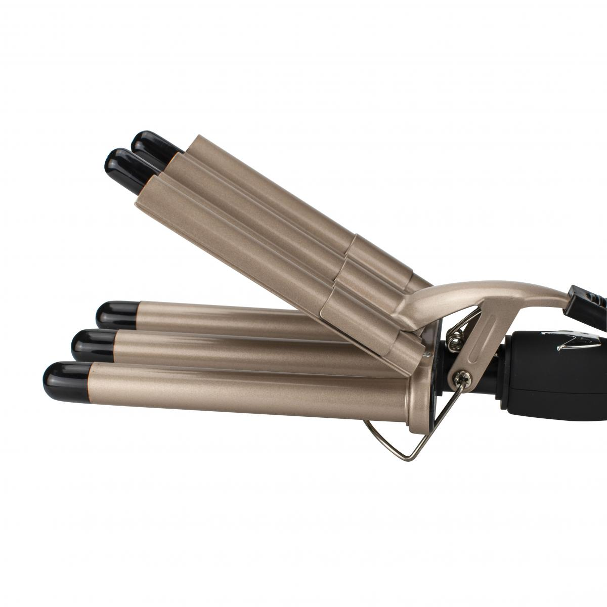 Плойка щипцы Geemy GM-2933 Пять волн с регулировкой температуры и керамическим покрытием - фото 5 Плойка щипцы Geemy GM-2933 Пять волн с регулировкой температуры и керамическим покрытием - фото 5