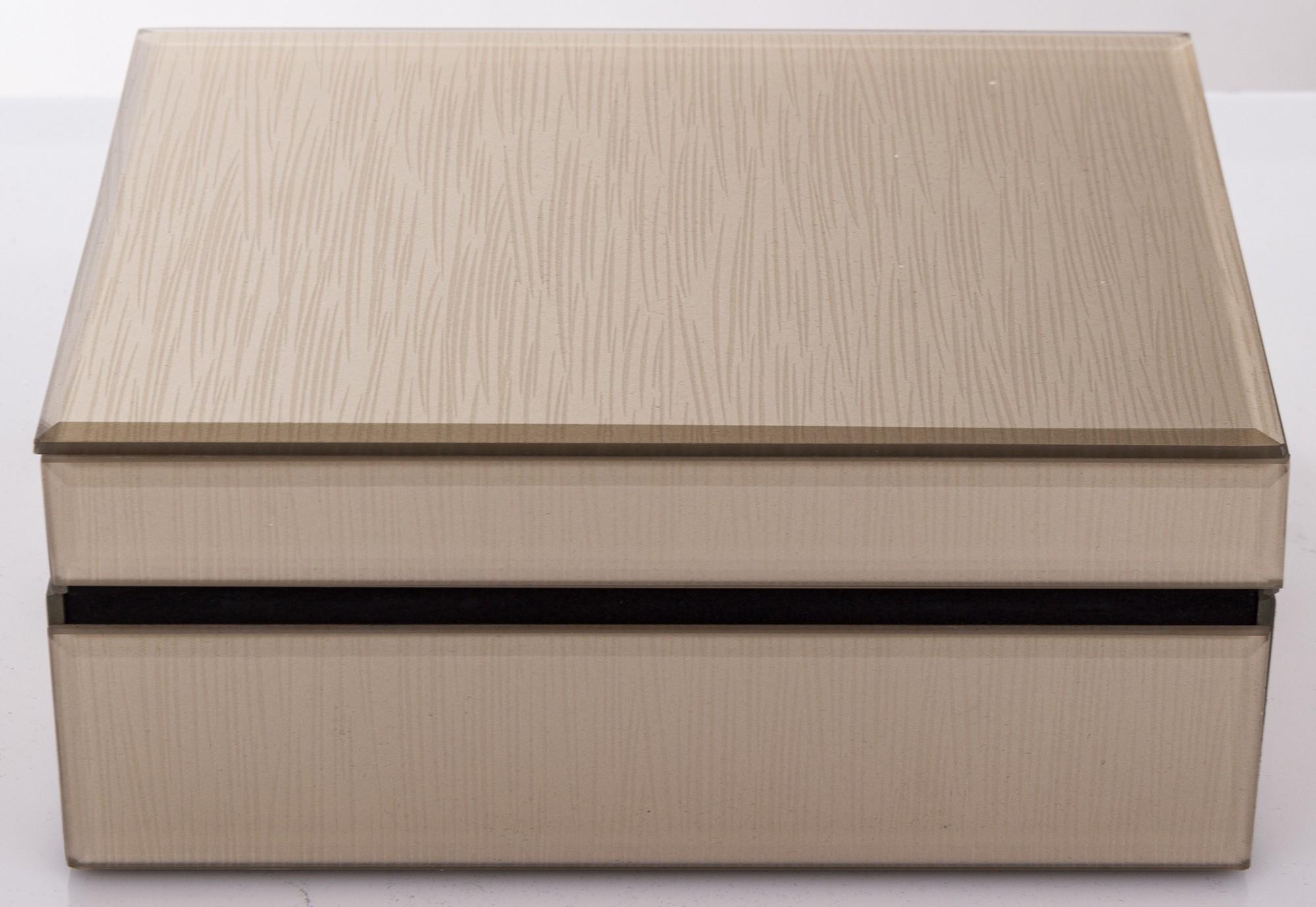 Скринька для прикрас скляна ART-POL Egger 8x19x15 см (26086539)