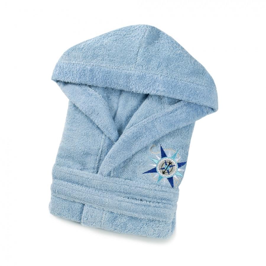 Халат детский Lotus Compass 3-4 года Голубой (svt-2000022262125) Халат детский Lotus Compass 3-4 года Голубой (svt-2000022262125)