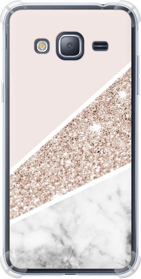 Чехол на Samsung Galaxy J3 Duos (2016) J320H Пастельный мрамор (4342sp-265-42517)