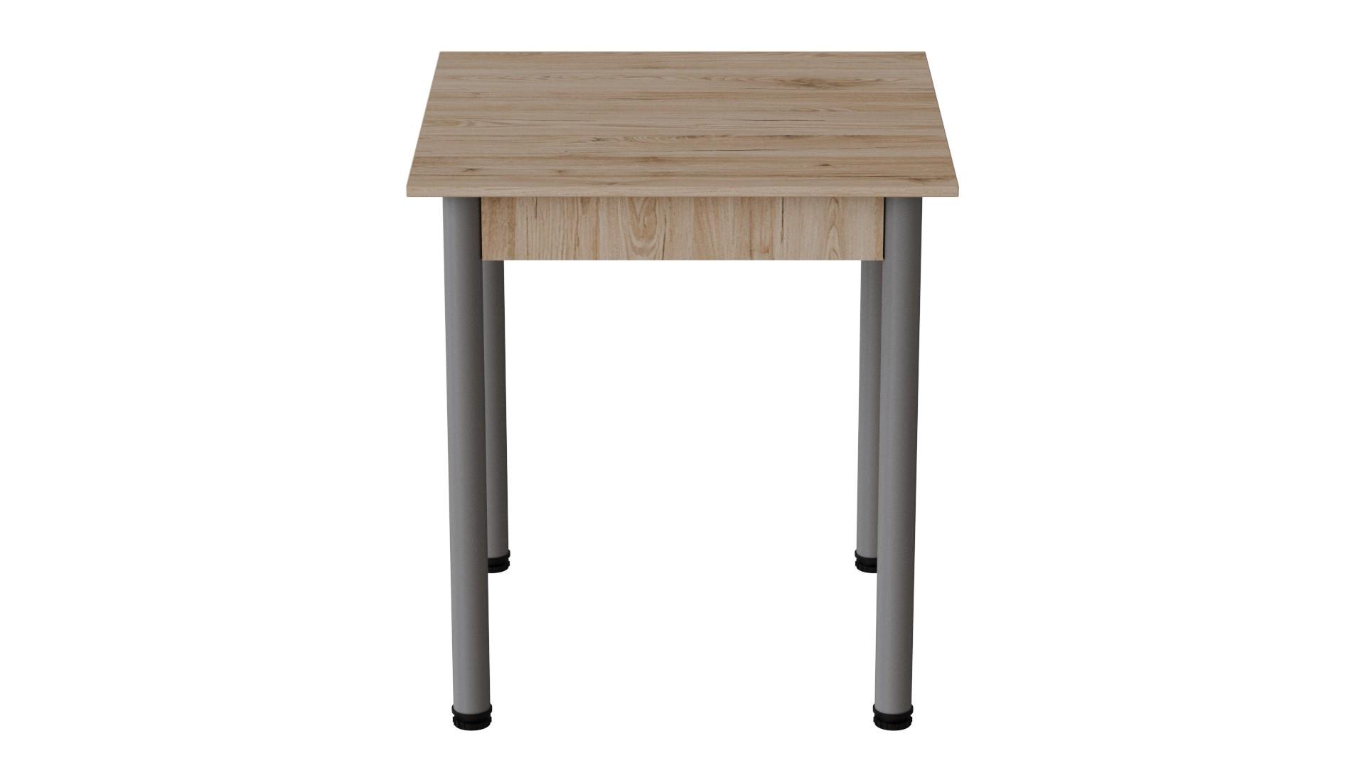 Стол кухонный Ferrum-decor Агата ДСП 16 мм 75x70x70 см Серый/Сан-Марино (FRD-105634)
