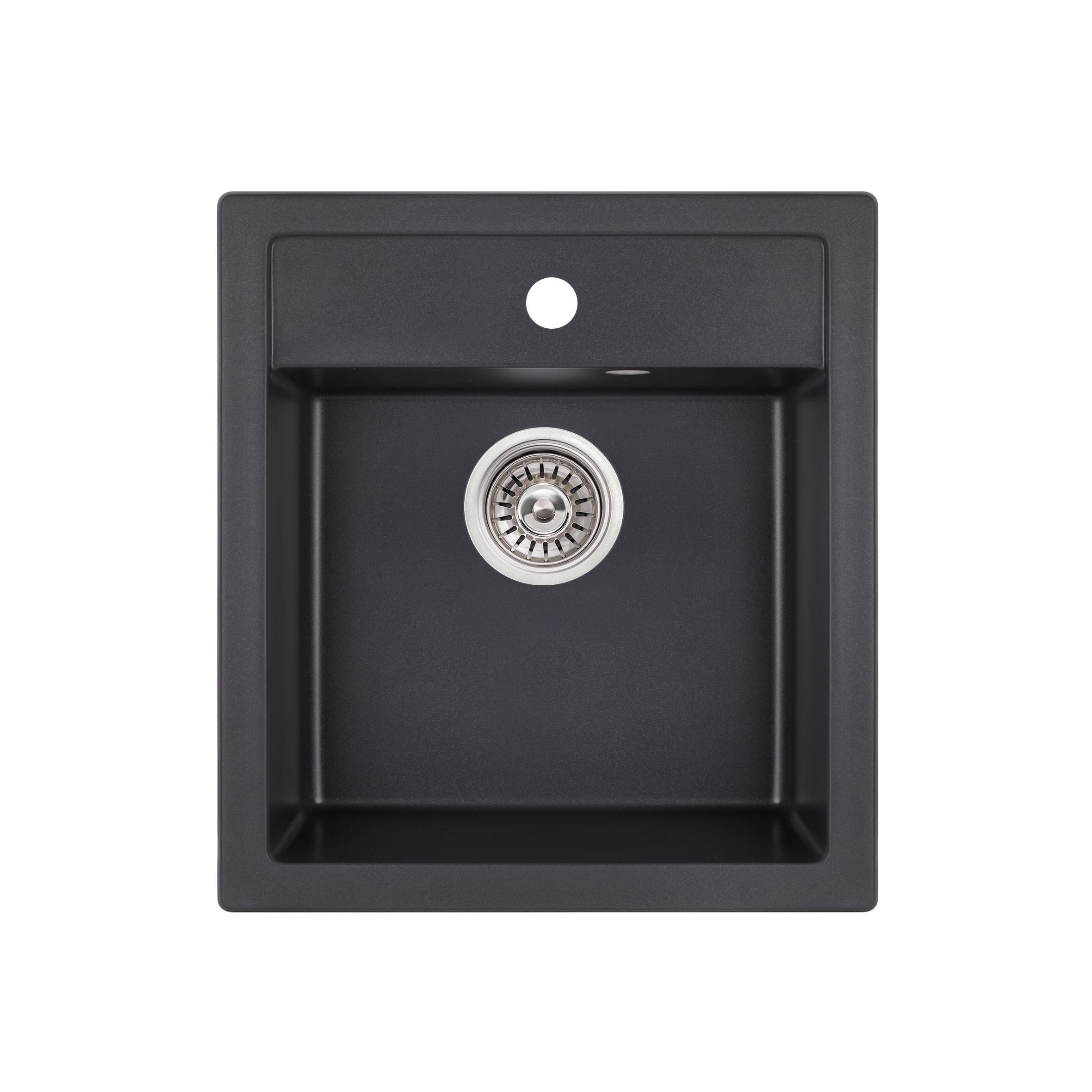 Кухонная мойка Qtap CS 5046 Beton (QT5046BET502)