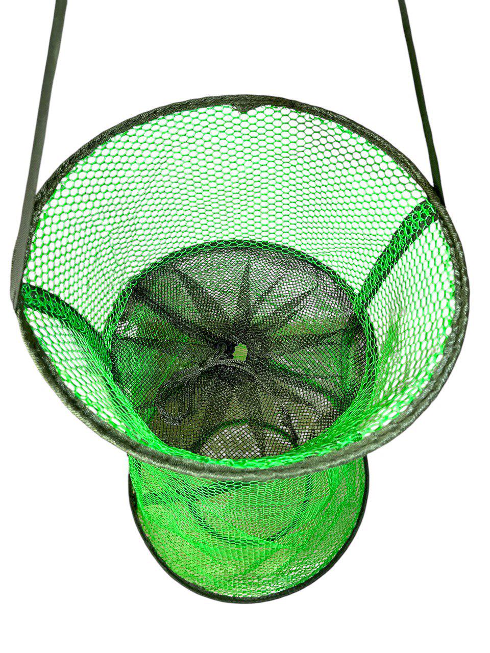 Садок рыболовный прорезиненный 45x80 см - фото 3 Садок рыболовный прорезиненный 45x80 см - фото 3