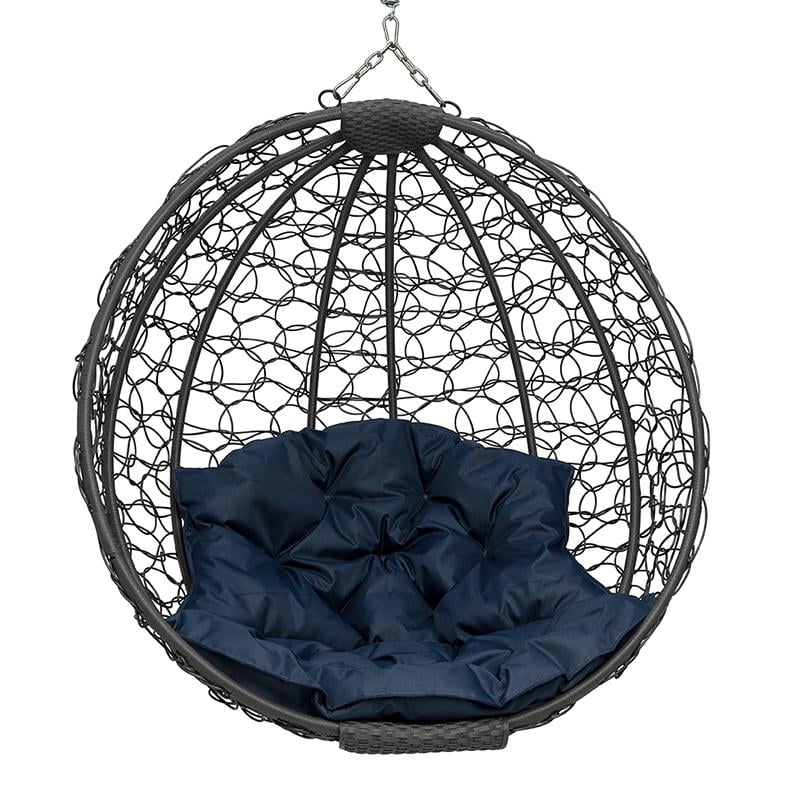 Крісло-кокон підвісне Gloria Kospa 150 кг Чорний (1400)