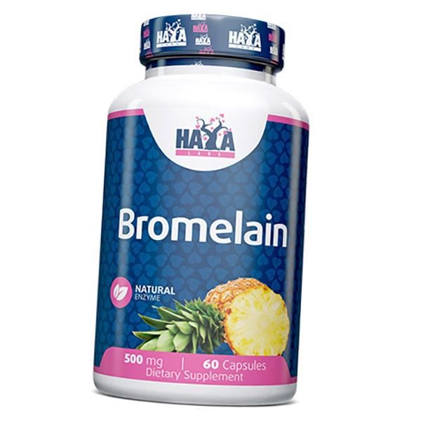 Бромелайн Haya Labs Bromelain 500 60 капс. (69405001)