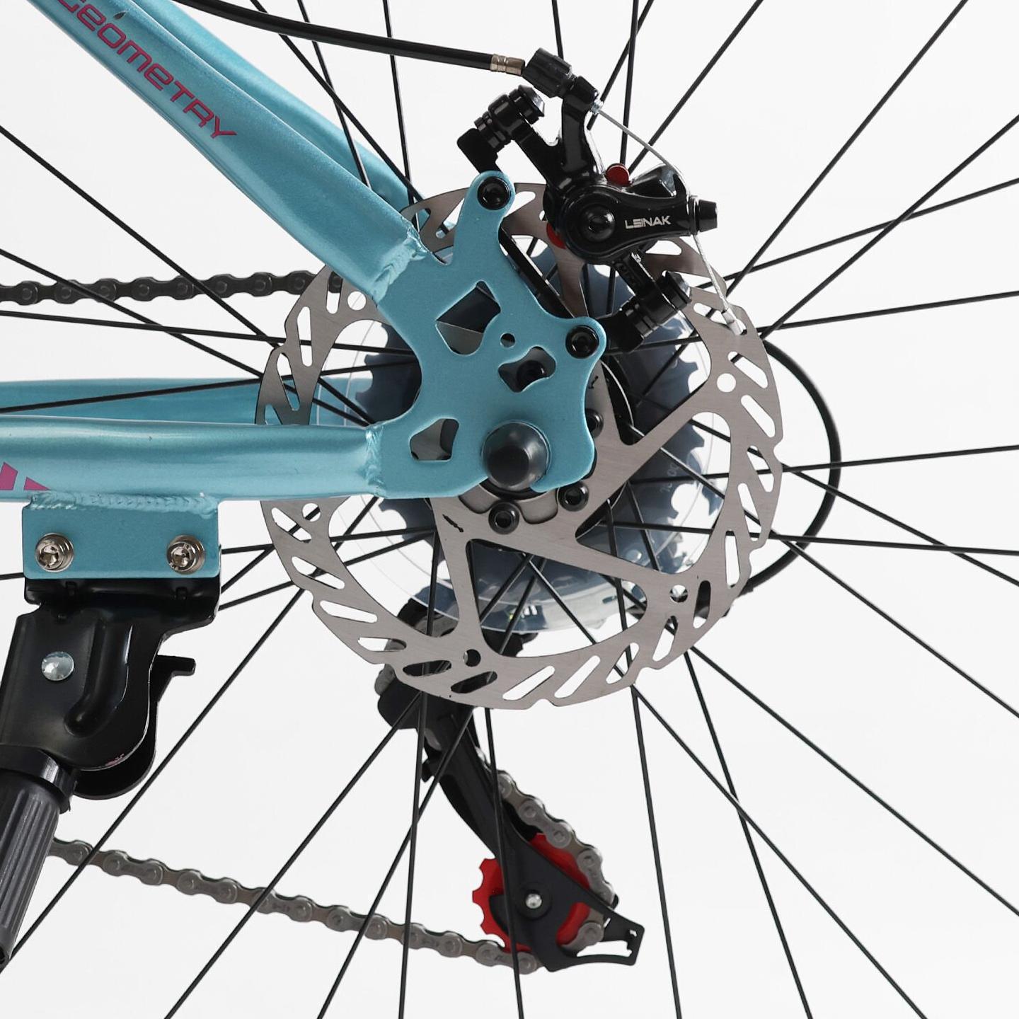 Велосипед горный Corso Amber 27,5" рама 15" Голубой - фото 7 Велосипед горный Corso Amber 27,5" рама 15" Голубой - фото 7