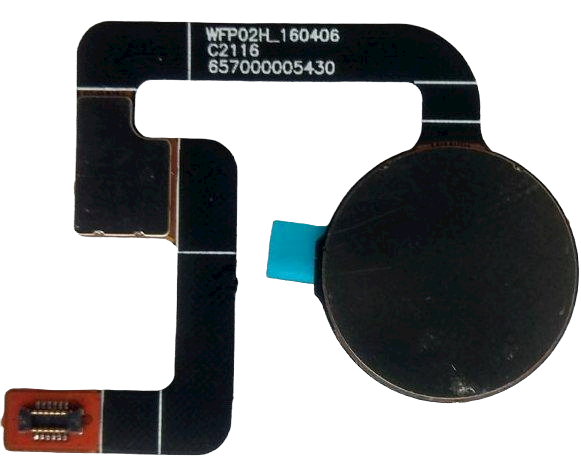 Шлейф сканера відбитка пальця для Google Pixel Black Шлейф сканера відбитка пальця для Google Pixel Black