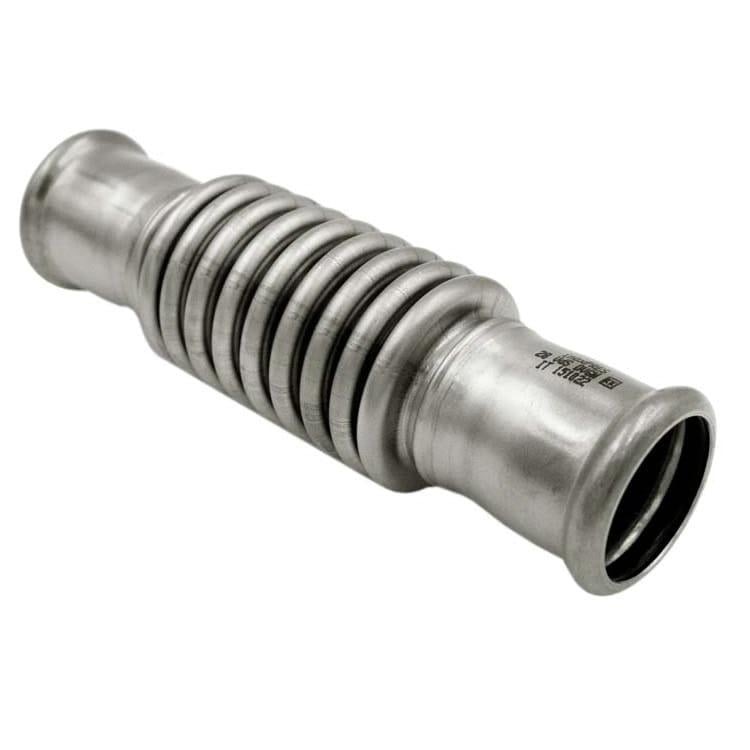 Пресс-компенсатор Raccorderie Metalliche Inoxpres 54 мм нержавеющий гофрированный L 221 Pn 10 (199054000)