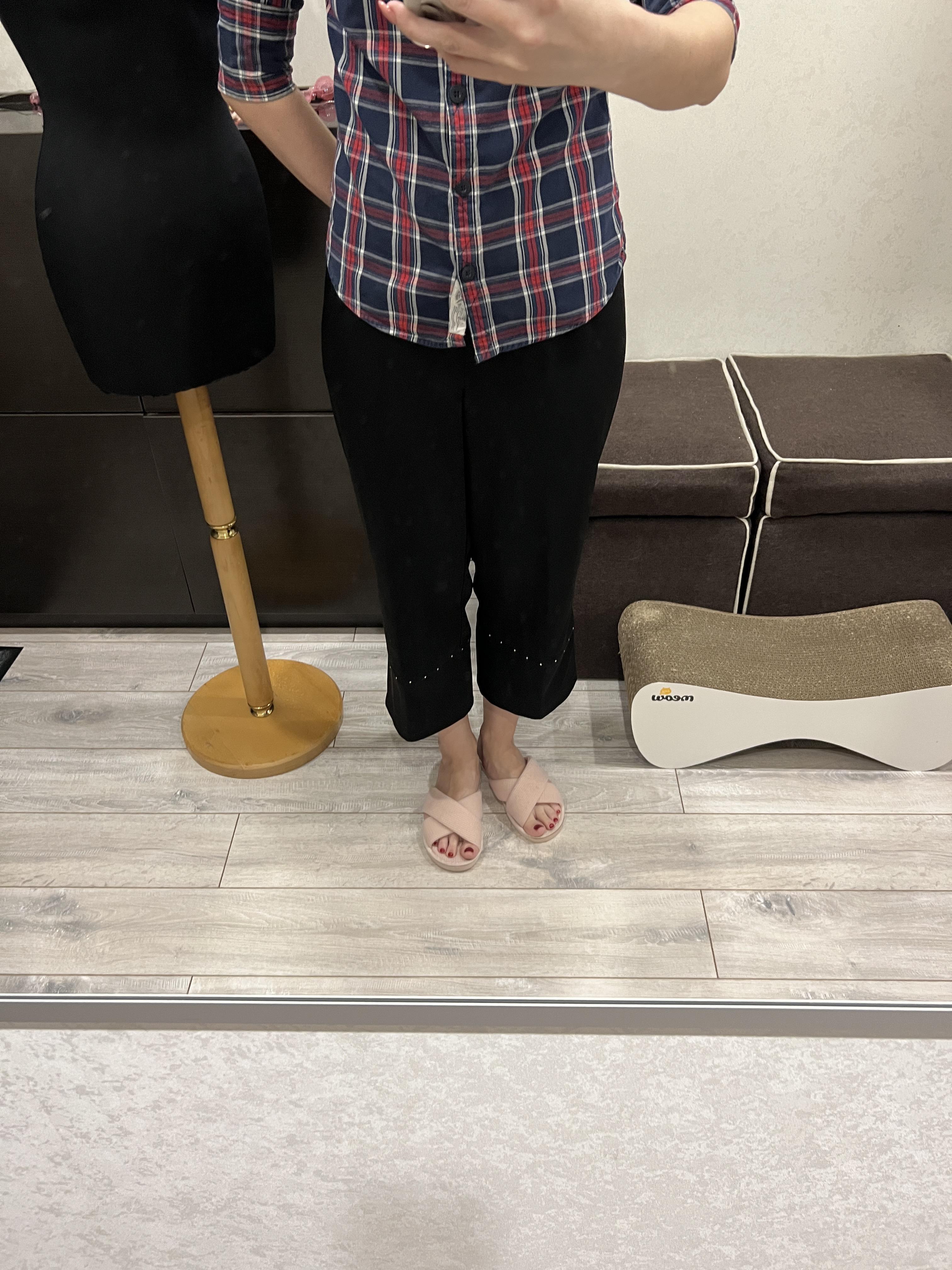 Капрі Sharm collection зі стразами 4XL Чорний (7830556) - фото 5 Капрі Sharm collection зі стразами 4XL Чорний (7830556) - фото 5