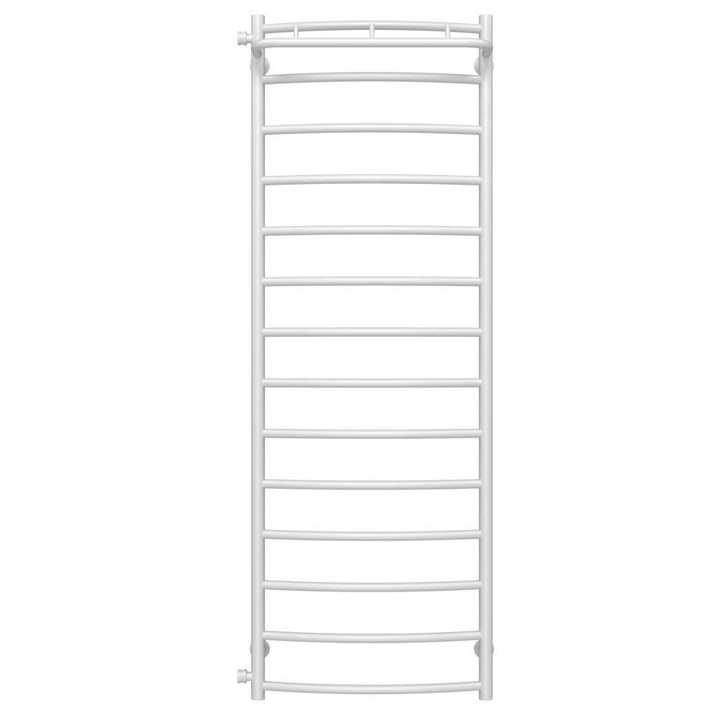 Полотенцесушитель водяной Deffi Классик N П14 боковое левое подключение нержавеющая сталь 500х1500 мм Белый (C.KN.150.50.14.W.B)