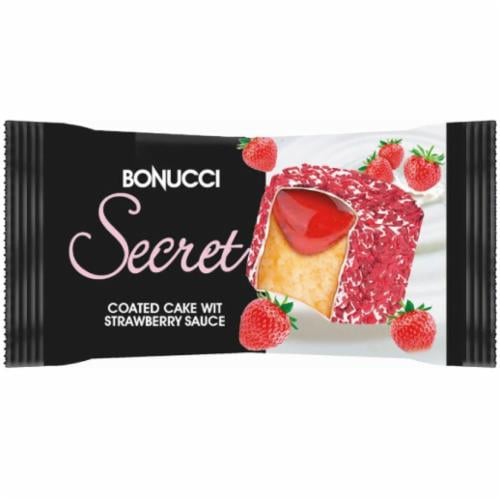 Бисквит с клубникой Bonucci Secret 6х24 шт. (05594)