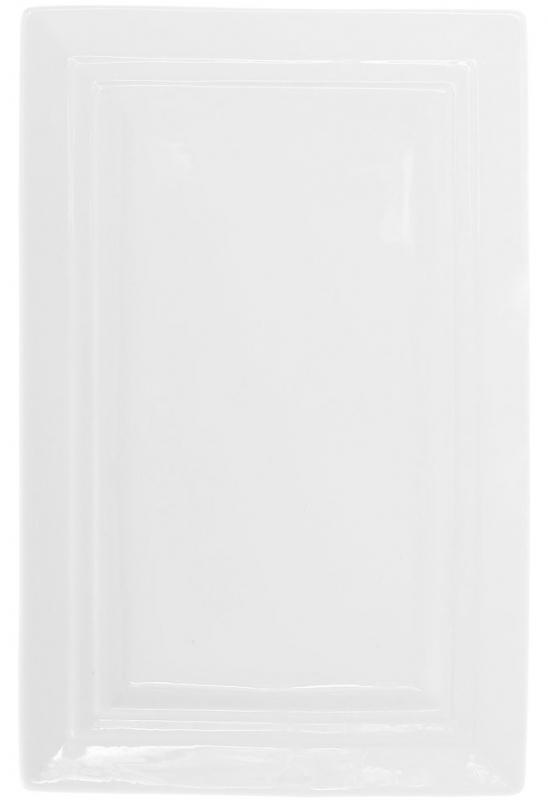 Набор прямоугольных тарелок White City 25х15 см 6 шт. Белый (BD-988-121) - фото 2 Набор прямоугольных тарелок White City 25х15 см 6 шт. Белый (BD-988-121) - фото 2