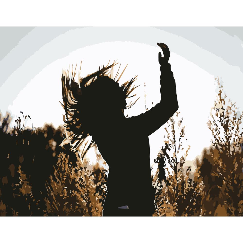 Картина по номерам Strateg Премиум Свобода 40х50 см (DY124)