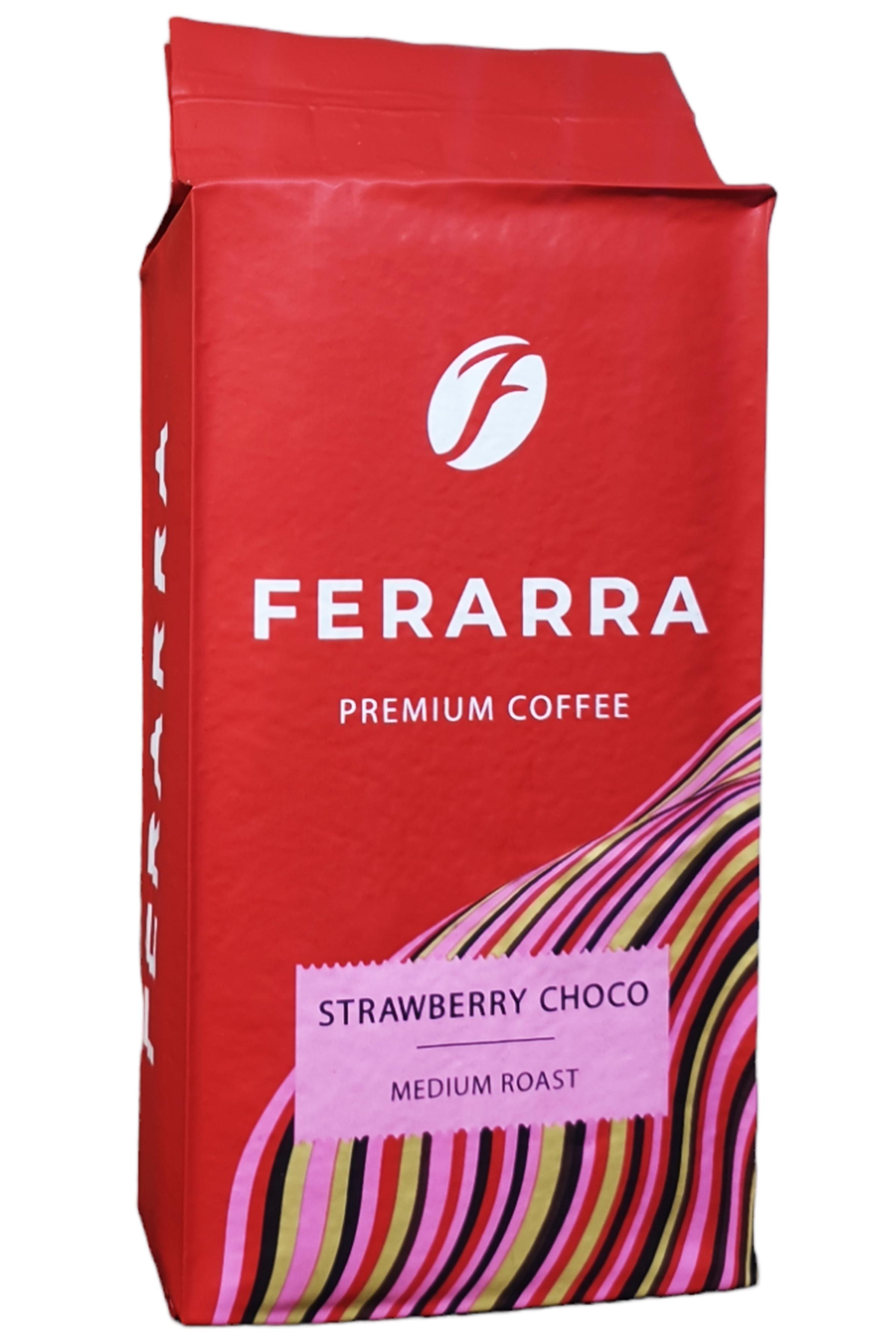 Кофе Ferarra Strawberry Choco Клубничный Шоколад молотый 250 г (59017)
