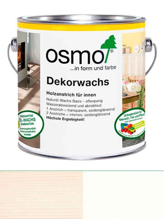 Масло универсальное Osmo Dekorwachs Intensive Töne 0,375 L Белый матовый (3186)