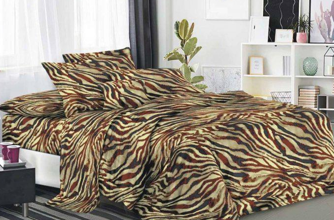 Комплект постільної білизни Vital-Textile бязь 3D Premium двоспальний 180х220 см (BP2-259)