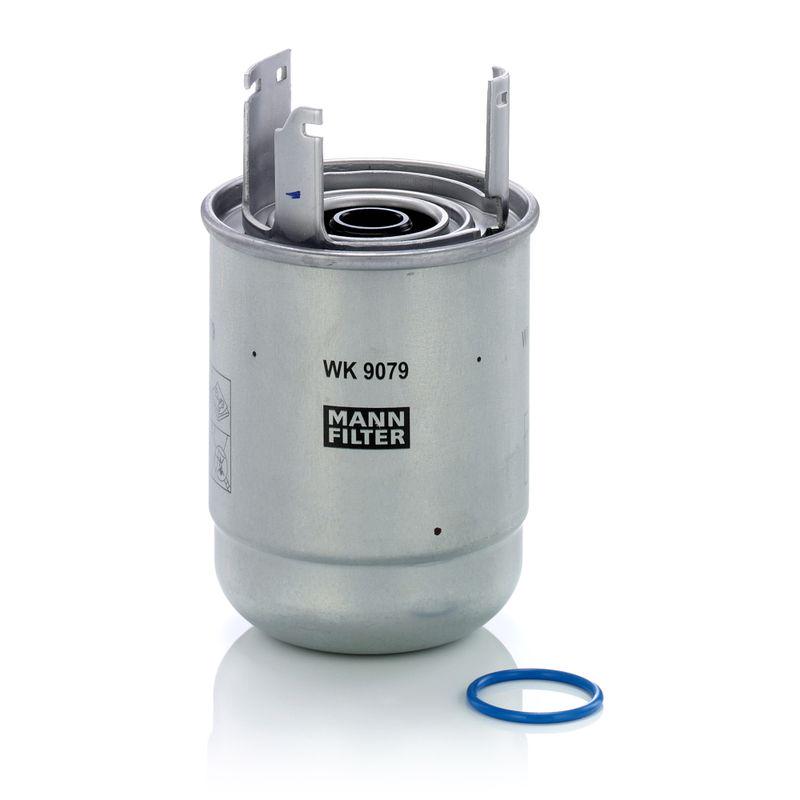 Фильтр топливный Mann-Filter для Nissan Qashqai II 1,5dCi 13-/Renault Kadjar/Koleos 1,5/1,7 Blue dCi 18- (WK 9079 Z)