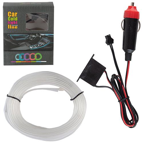 Підсвічування салону гнучкий холодний неон IceBlue AL01-5M IB 5 м (AL01-5M IB)