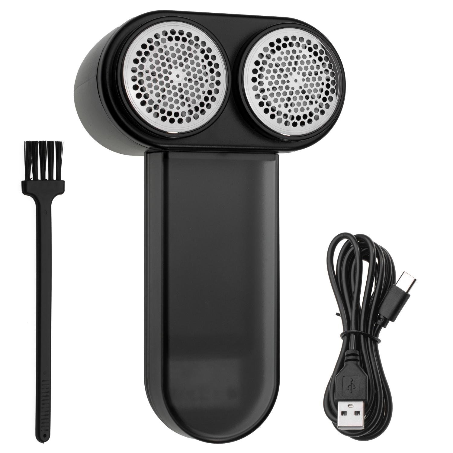 Машинка для удаления катышек Adler AD 9622 LCD-дисплей с двойной головкой Black (28412434)
